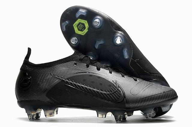 Nike Mercurial Vapor XIV Elite SG Low Football Shoes Black -11